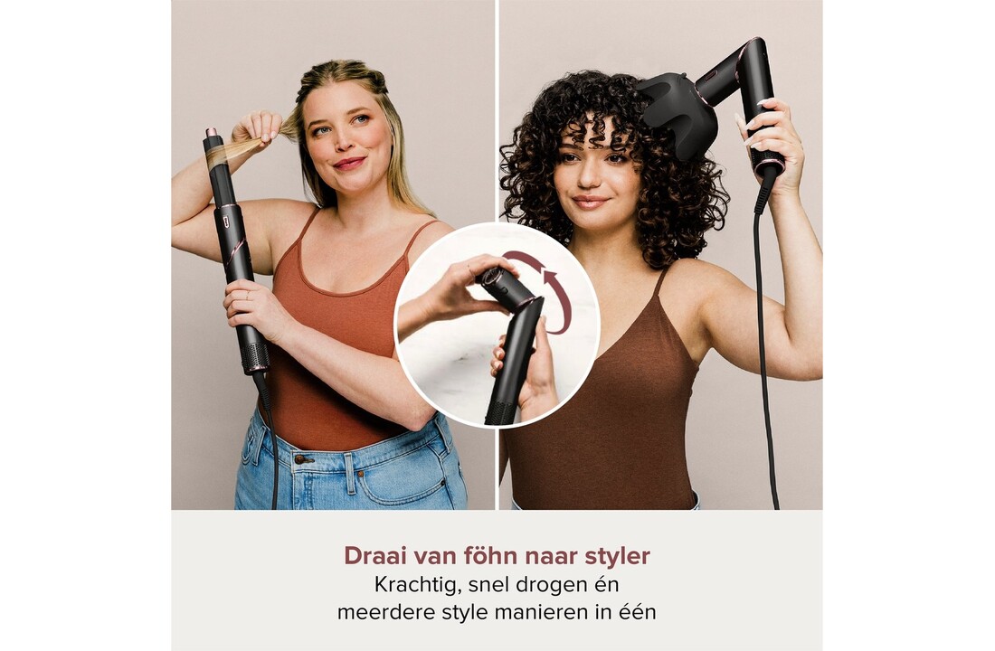 Shark FlexStyle 5-in-1 Föhn en Multistyler - Krulborstel