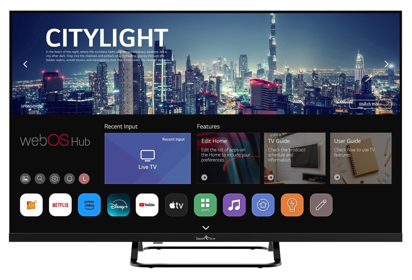 Smart Tech 32HW01V - LED TV