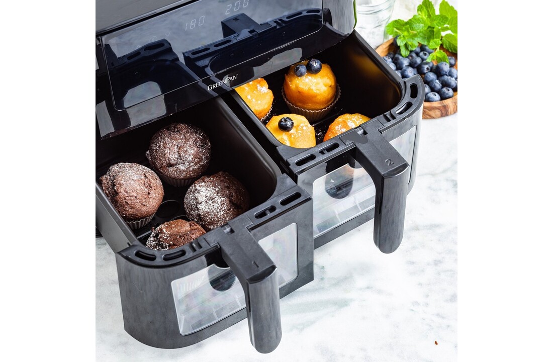 GreenPan Bistro Dual - PFAS vrij - Hetelucht friteuse