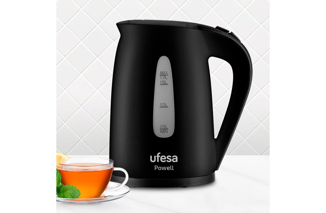 Ufesa Black Powell - Waterkoker