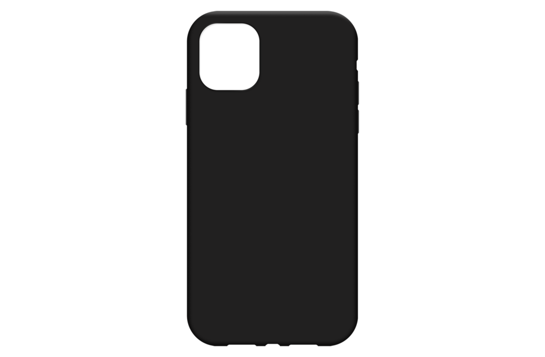 Just in Case iPhone 11 Soft TPU Case Zwart - Beschermhoes