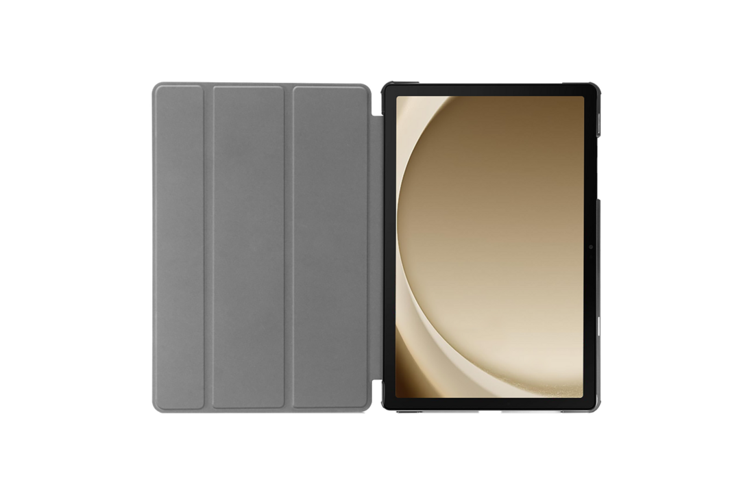 Just in Case Samsung Galaxy Tab A9+ TriFold Smart Book Case Grijs - Beschermhoes