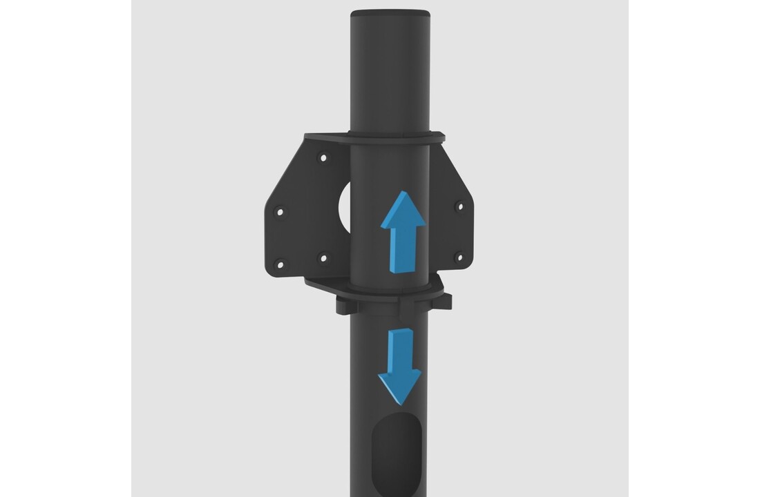 Cavus Vloerstandaard SPHERE Zwart 120 cm