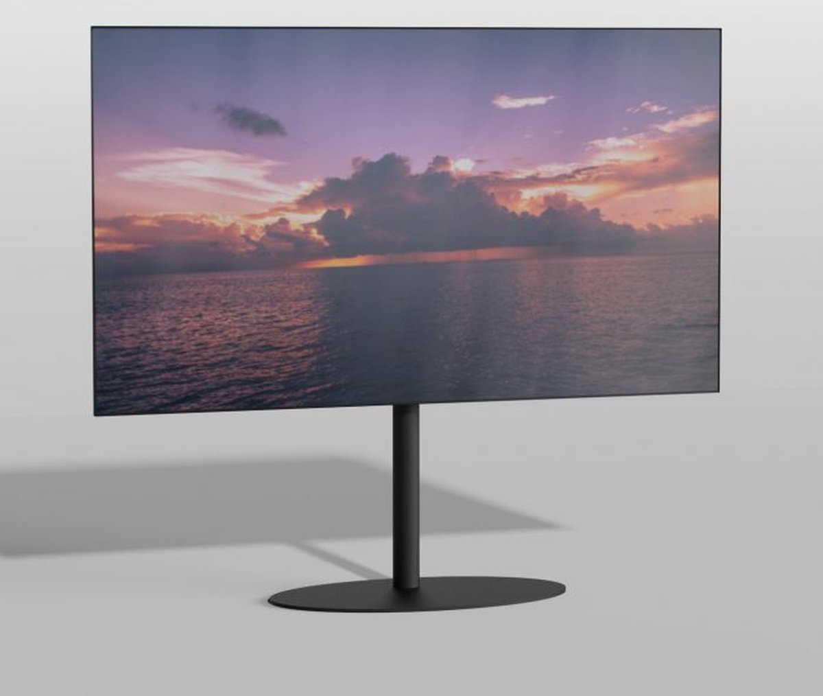 Cavus ELLIPS Vloerstandaard Zwart