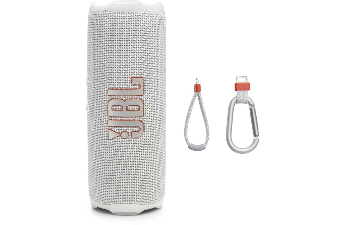 JBL Flip 7 Wit - Draadloze speaker