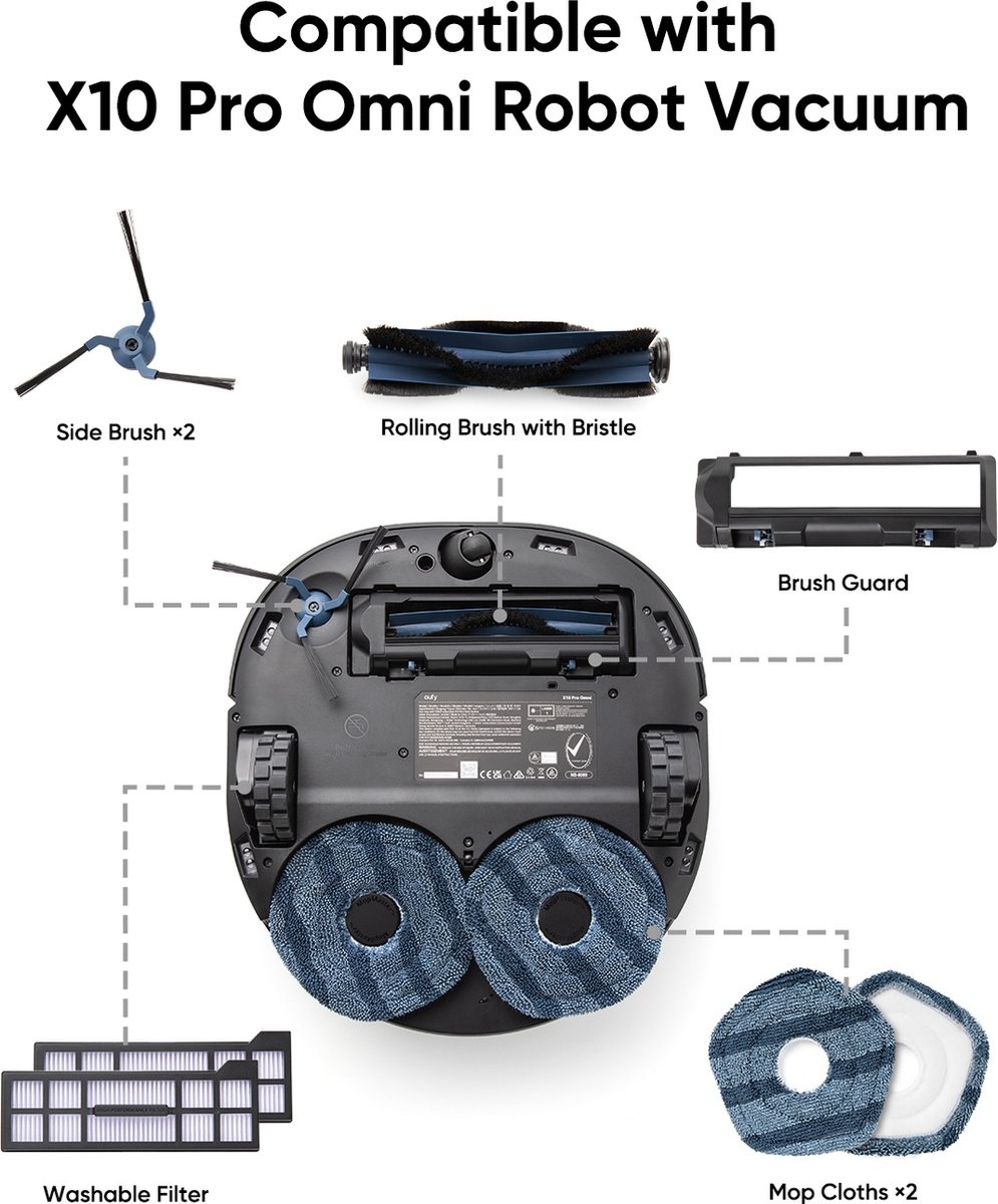 Eufy X10 Pro Omni Accessoireset