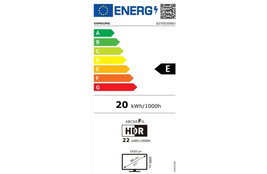 Samsung Odyssey G3 S27DG300EU - Monitor