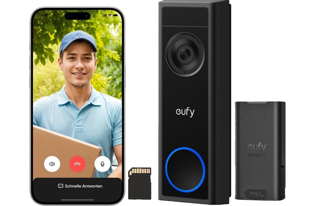 Eufy C31 Video Doorbell met SD kaart - Deurbel