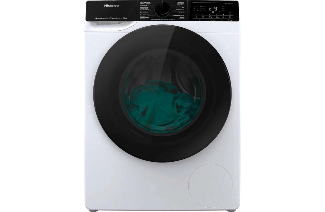 Hisense WF5V144BW/BLX - Wasmachine
