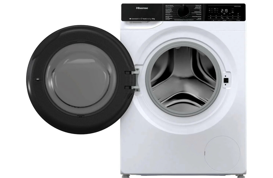 Hisense WF5V144BW/BLX - Wasmachine