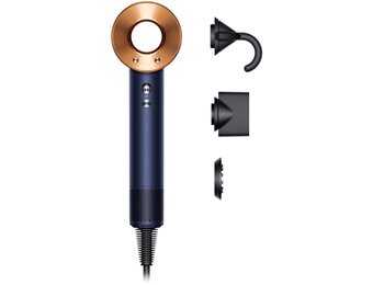 Dyson Supersonic Straight + Wavy Blue/Copper - Föhn