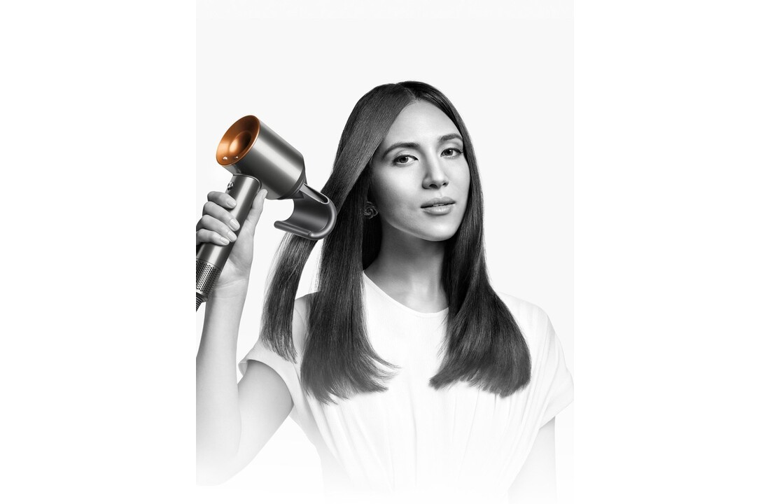 Dyson Supersonic Straight + Wavy Blue/Copper - Föhn