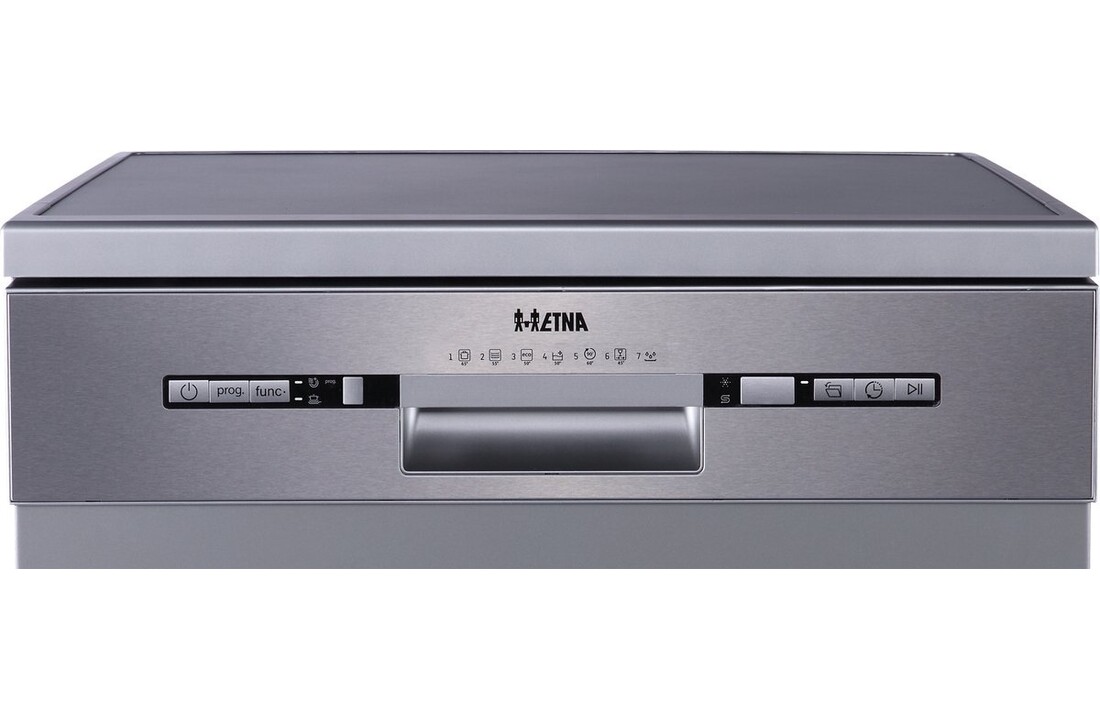 ETNA VWV142RVS - Vrijstaande vaatwasser