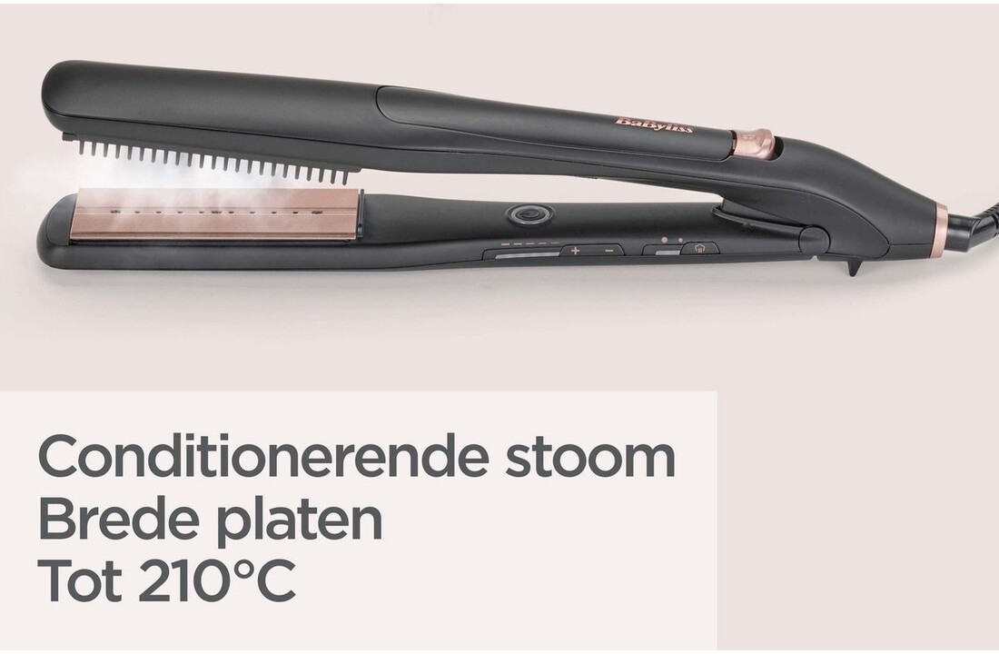 BaByliss Steam Luxe Styler ST596E - Stijltang