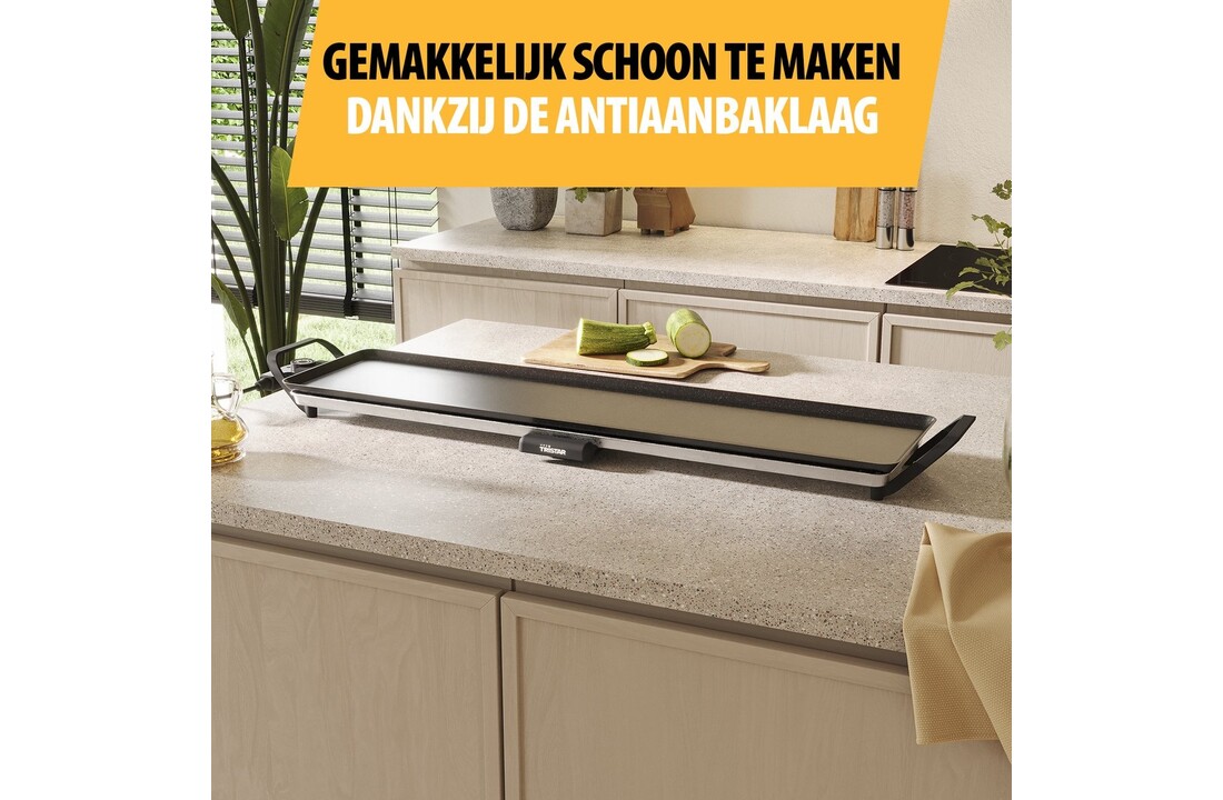 Tristar BP-2669 Slim XL - Bakplaat