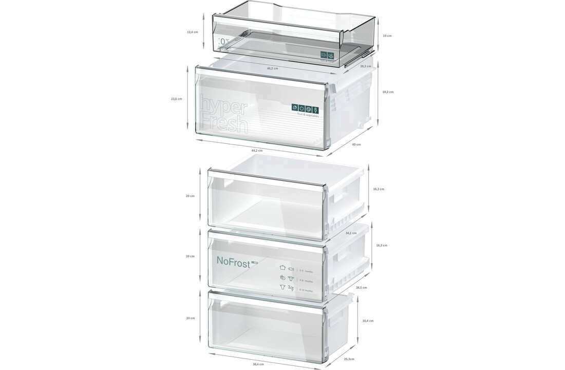 Siemens KG36NXXBF - Koel-vriescombinatie