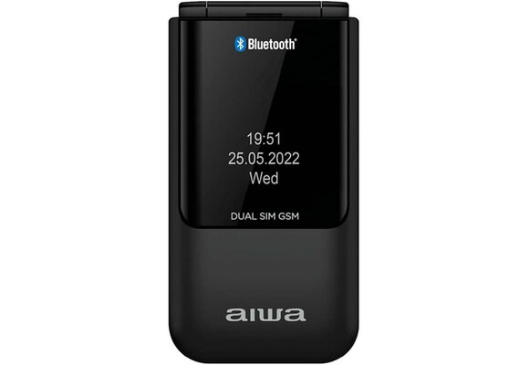 Aiwa FP-24BK Zwart - Senioren telefoon
