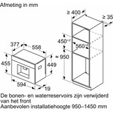 Bosch CTL7181B0 - Inbouw koffiemachine