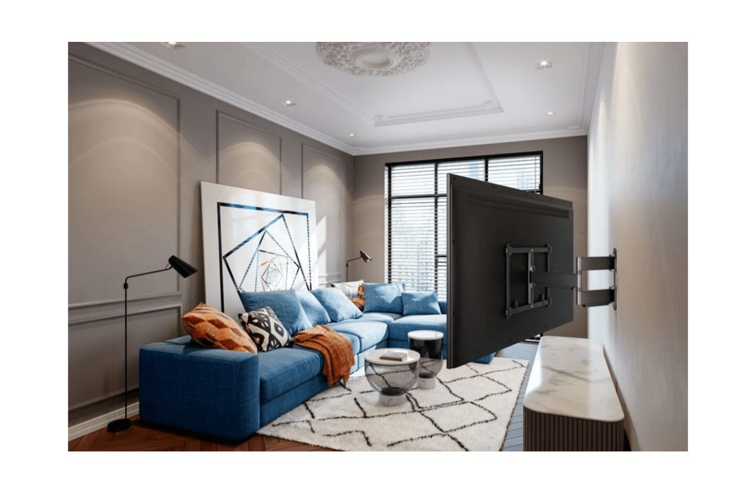 Vogel's TVM 5845 55 -100 inch zwart Draaibare tv-beugel - TV muurbeugel