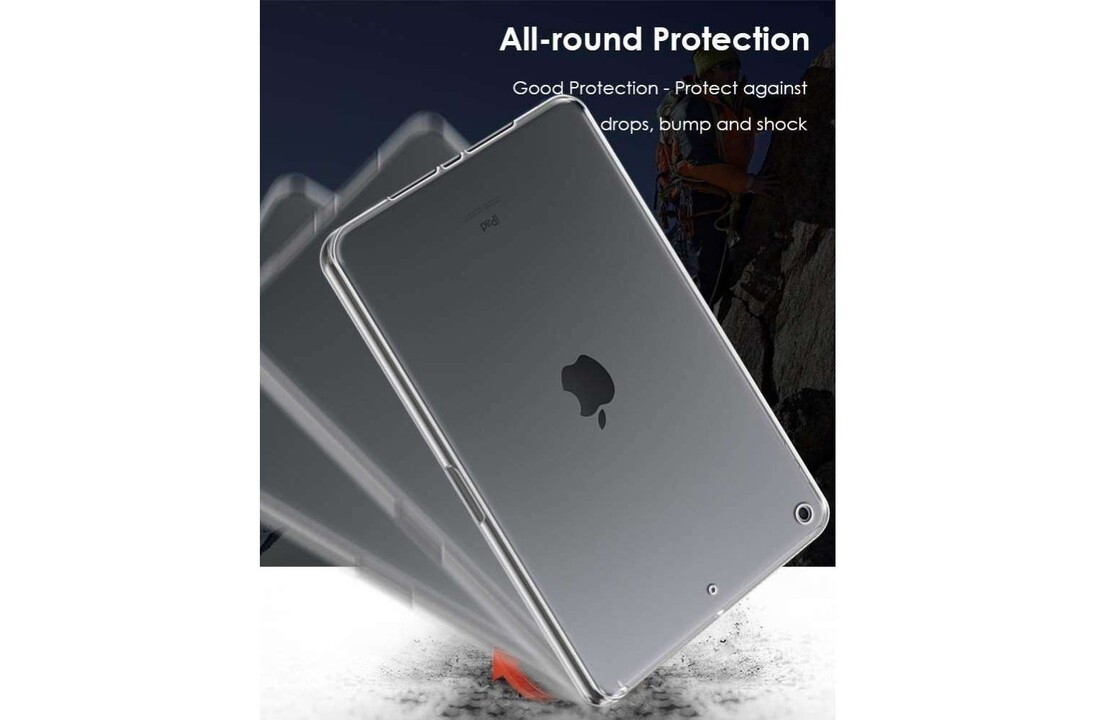 Just in Case Soft TPU case - Apple iPad 10.2 - Beschermhoes