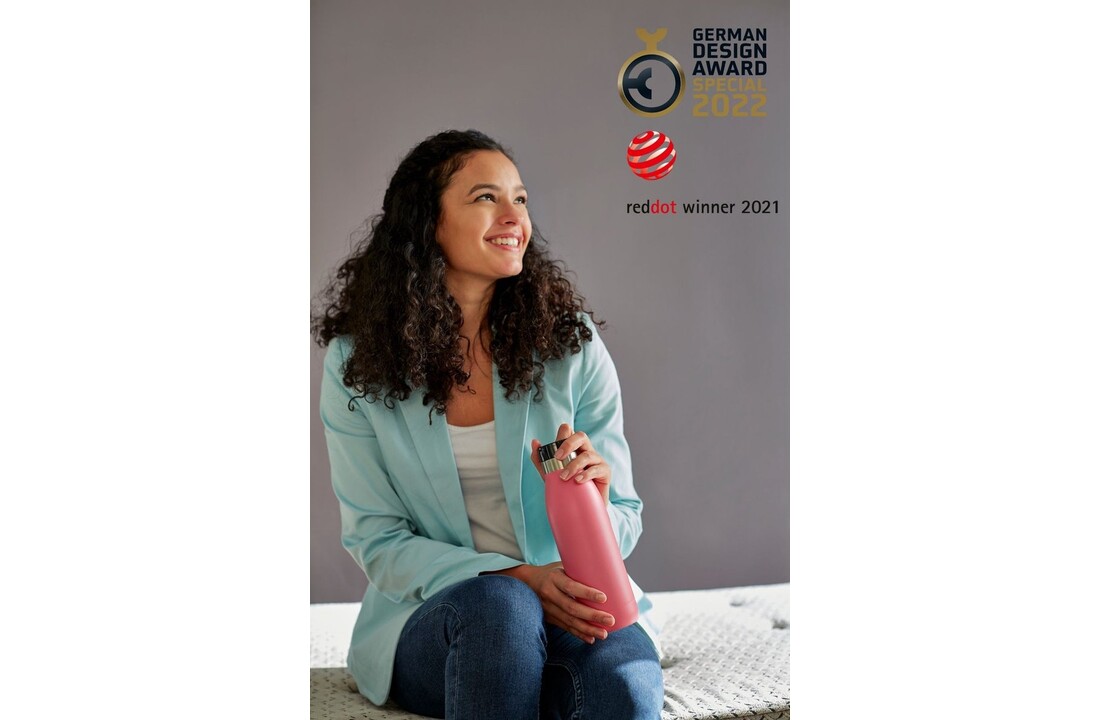 Tefal Bludrop Basic 0,5L RVS/Koraal - Drinkfles