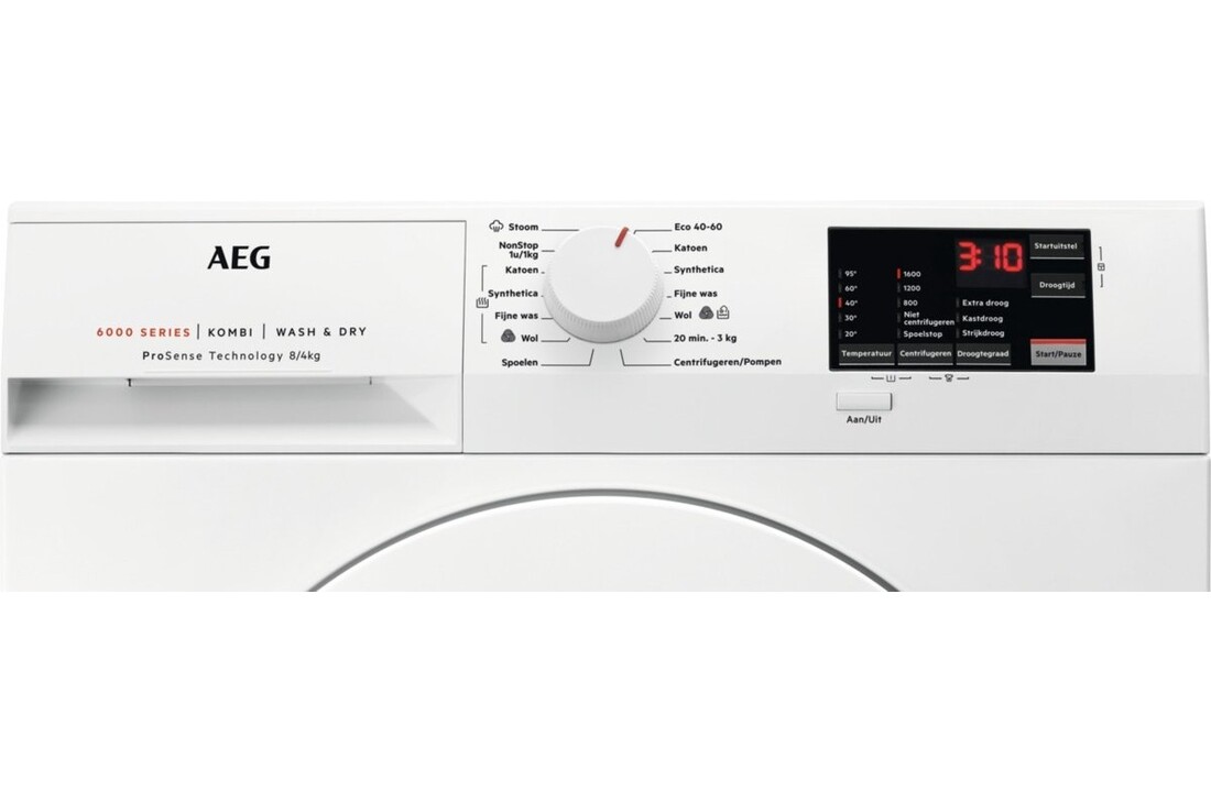 AEG L6WBN86JW - Was-droogcombinatie