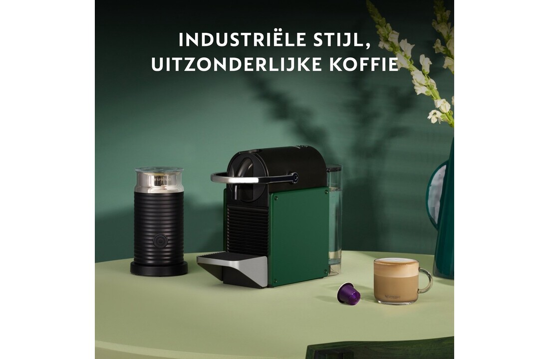 Krups Nespresso Pixie XN3063 Groen - Koffiemachine