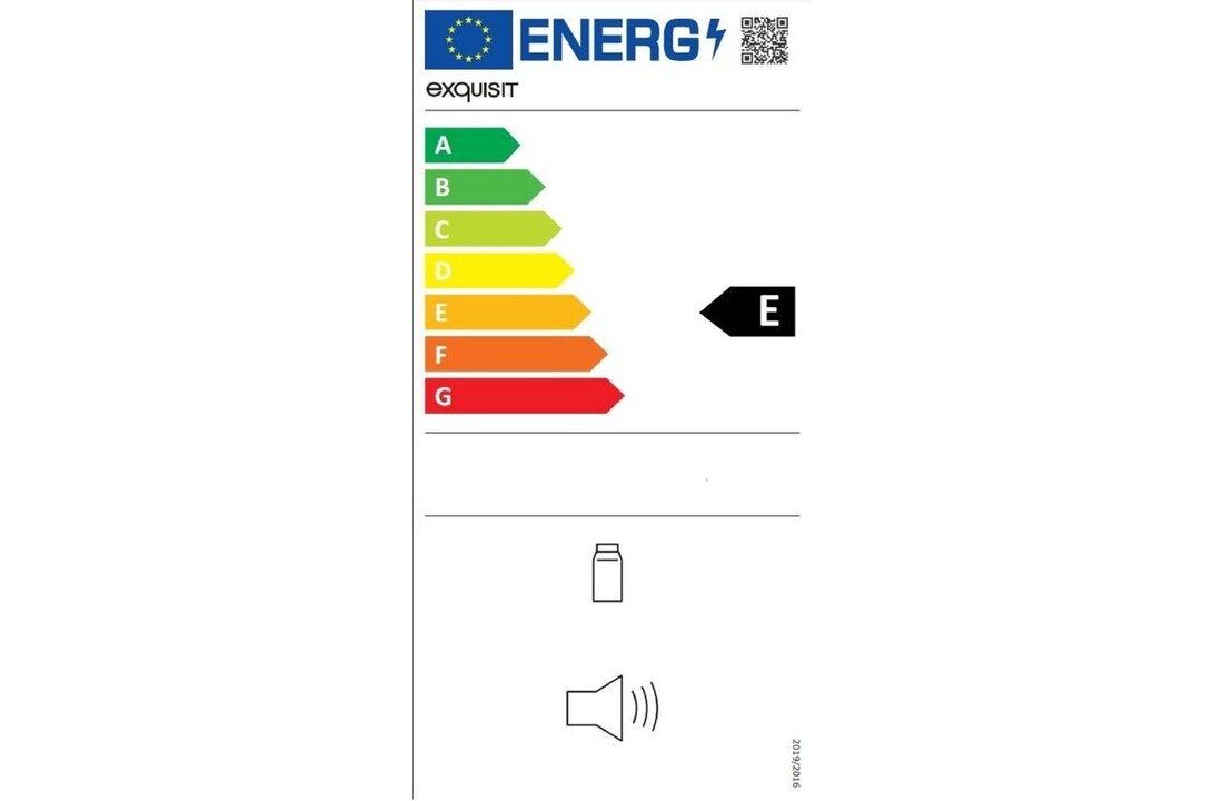 Exquisit UKS130-4-FE-010E - Onderbouw koelkast