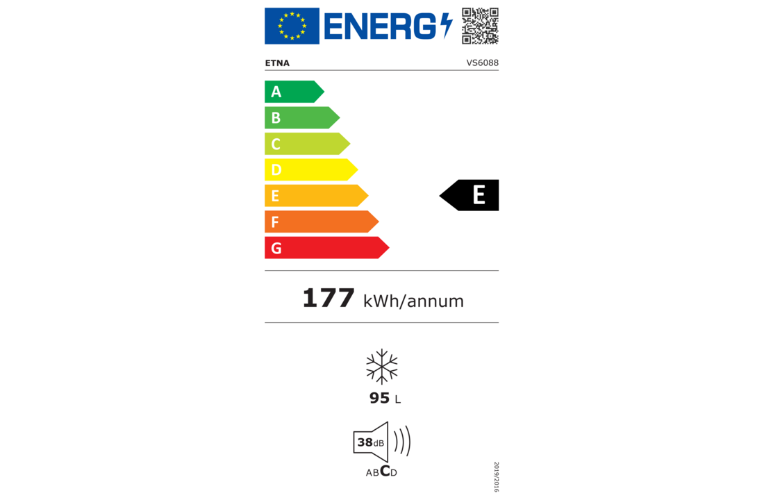 ETNA VS6088 - Inbouw vriezer