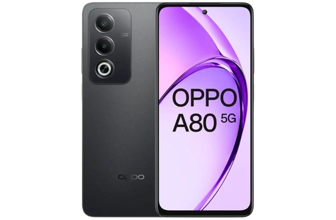 OPPO A80 5G 256GB Starry Black - Mobiele telefoon