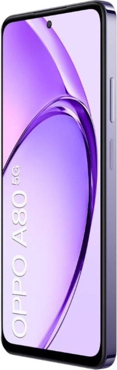 OPPO A80 5G 256GB Paars - Mobiele telefoon