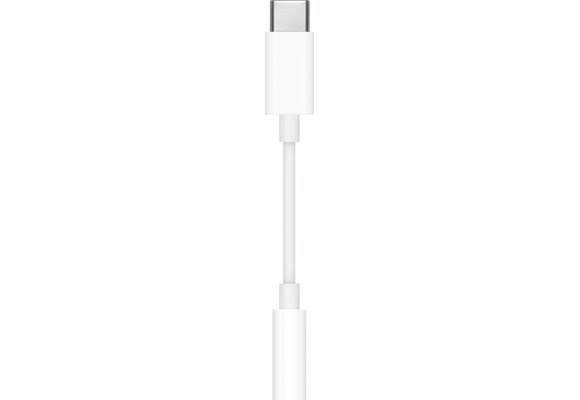 Apple USB-C naar 3,5mm jack Adapter Wit