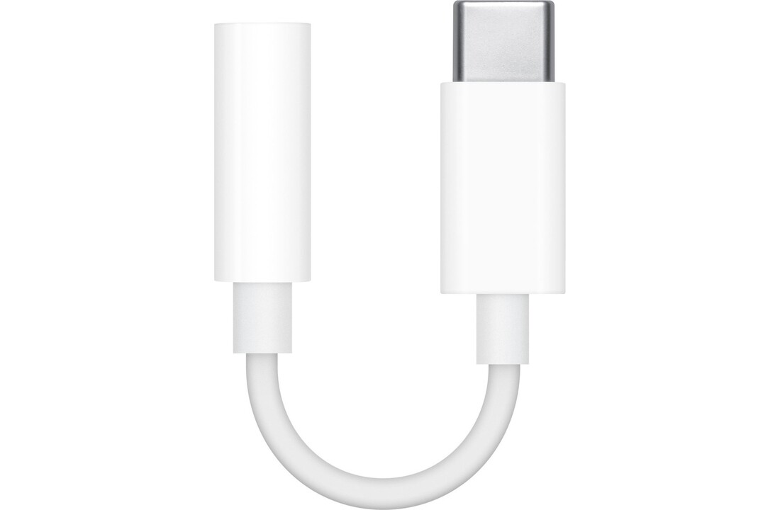Apple USB-C naar 3,5mm jack Adapter Wit
