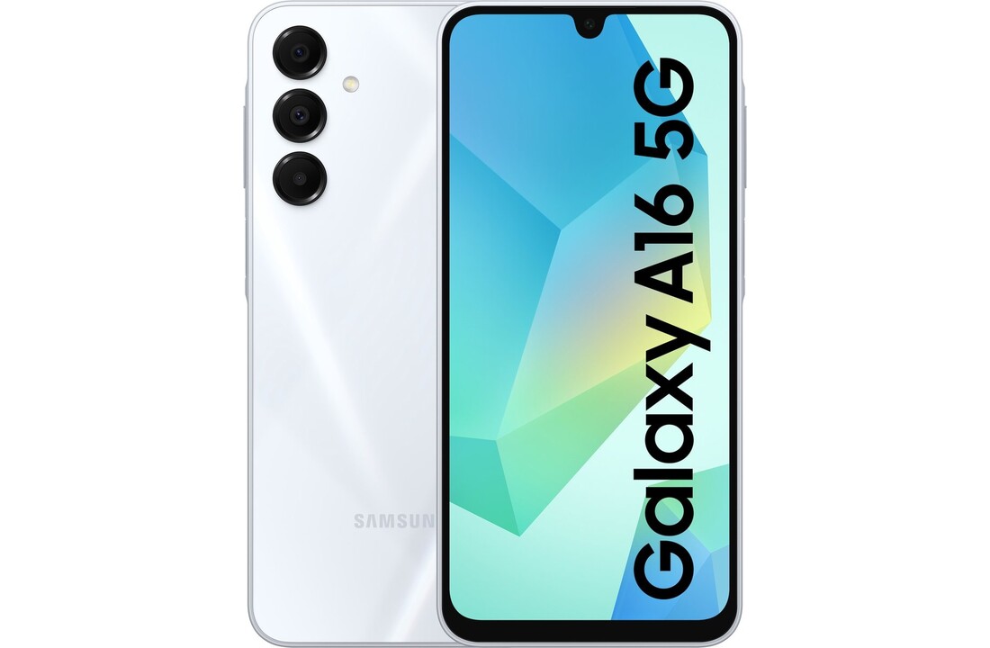 Samsung Galaxy A16 5G 128GB Lichtgrijs - Mobiele telefoon