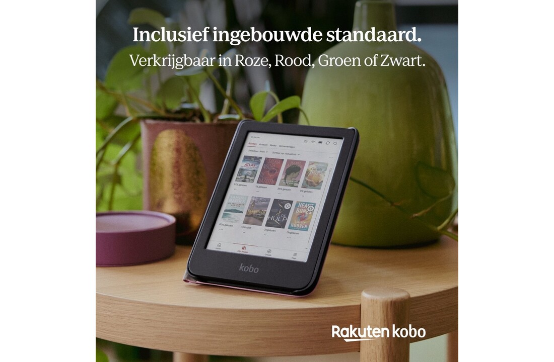 Kobo Clara Colour/BW SleepCover Zwart - Beschermhoes