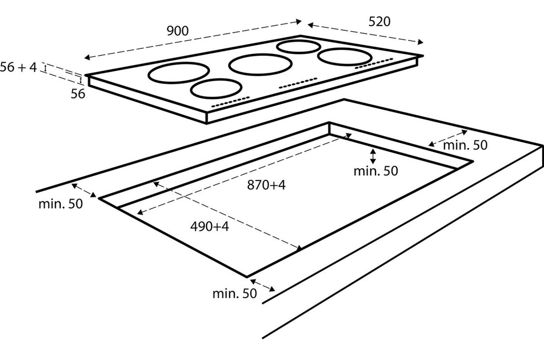Inventum IKI9035 - Inductiekookplaat