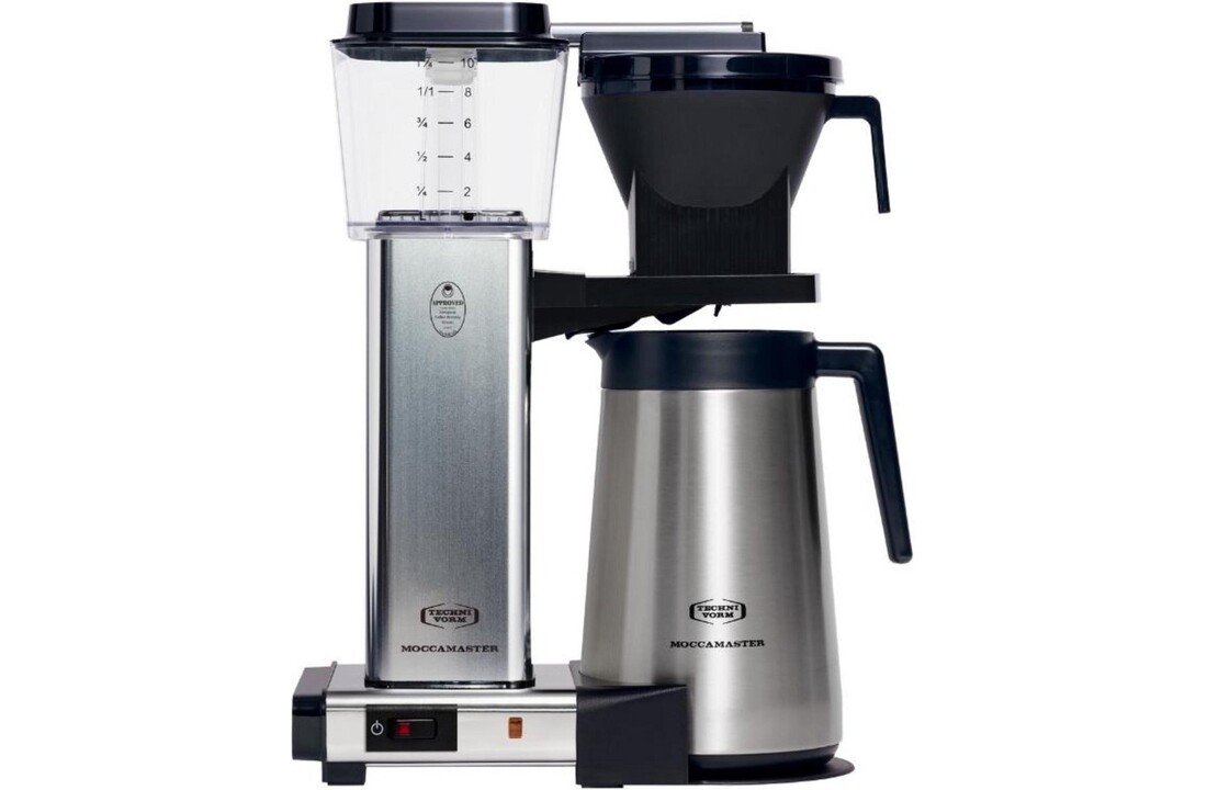 Moccamaster KBGT Polished Silver - Koffiezetapparaat