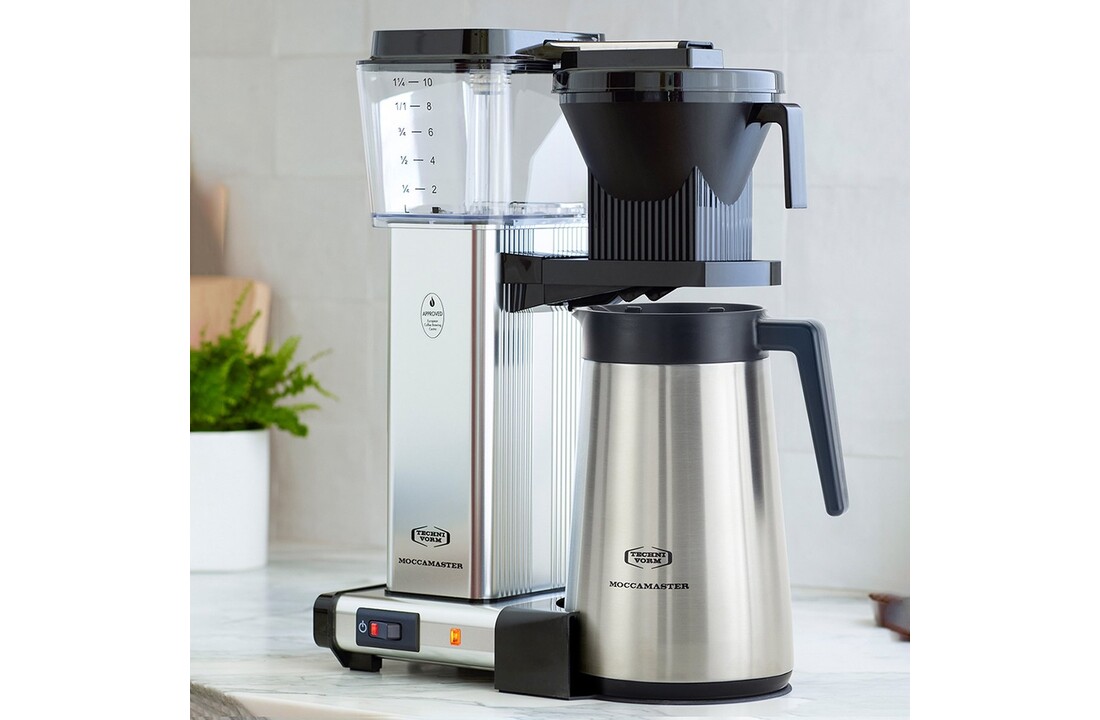 Moccamaster KBGT Polished Silver - Koffiezetapparaat