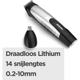 BaByliss Lithium Power T812E - Baardtrimmer