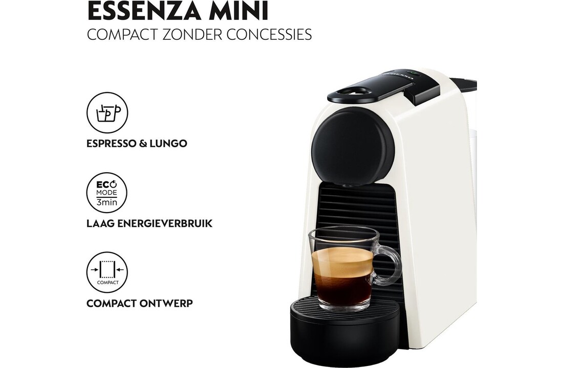 De'Longhi Nespresso Essenza Mini EN85.W - Koffiemachine