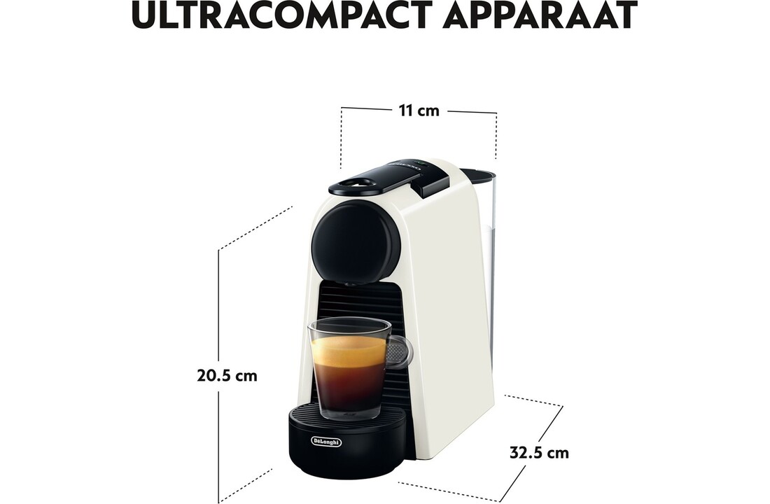 De'Longhi Nespresso Essenza Mini EN85.W - Koffiemachine