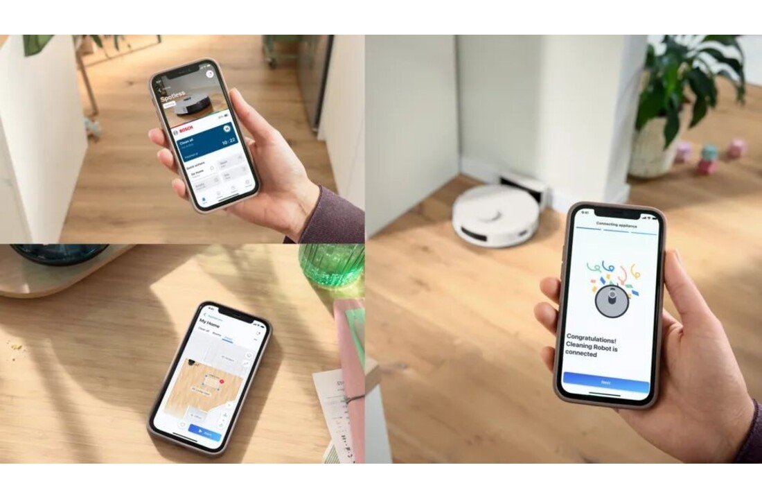 Bosch Spotless Advanced BCRC2W - Robotstofzuiger