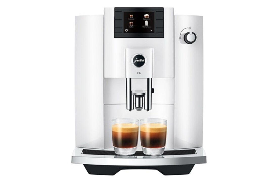 JURA E6 Piano White (EC) - Koffiemachine