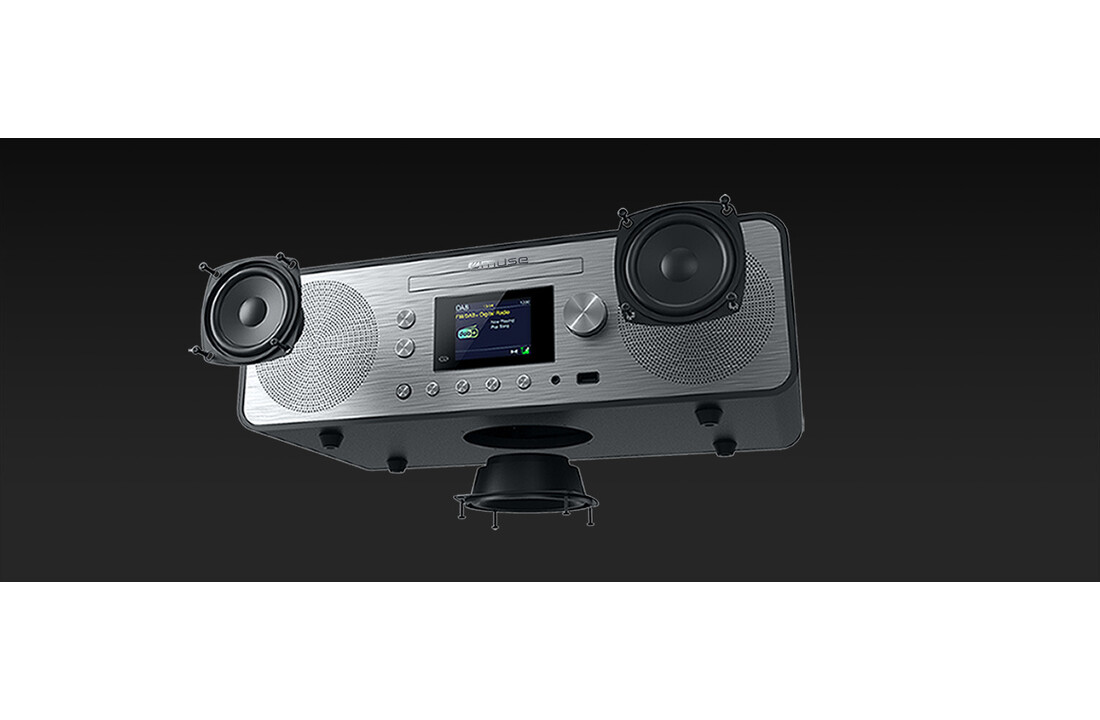 Muse M-885 DBT - Radio