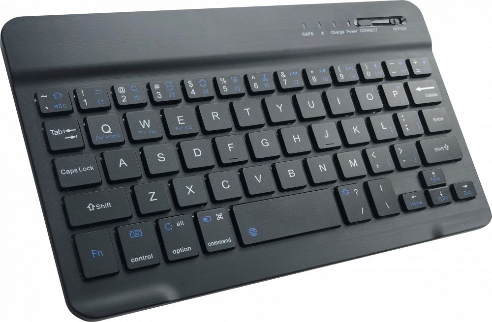 Just in Case Apple iPad 2022 Vintage Bluetooth Keyboard Cover Zwart - Beschermhoes