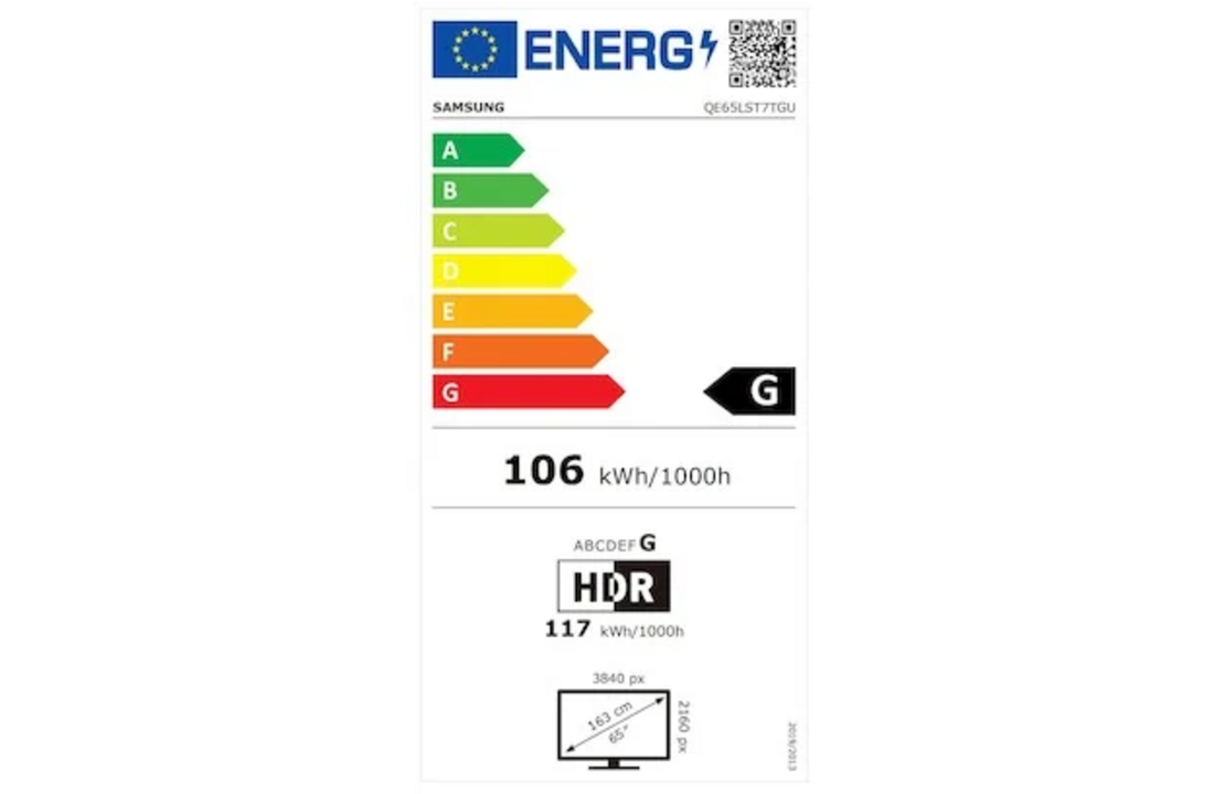 Samsung The Terrace QLED 4K 65LST7TGU (2023) - QLED TV