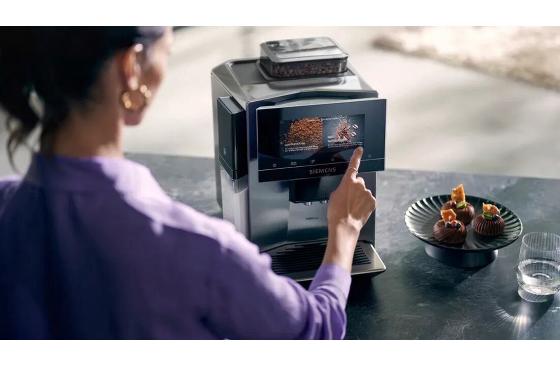 Siemens TQ907FZ3 EQ900 plus RVS - Koffiemachine