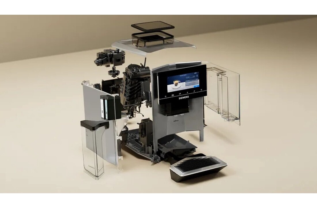 Siemens TQ907FZ3 EQ900 plus RVS - Koffiemachine