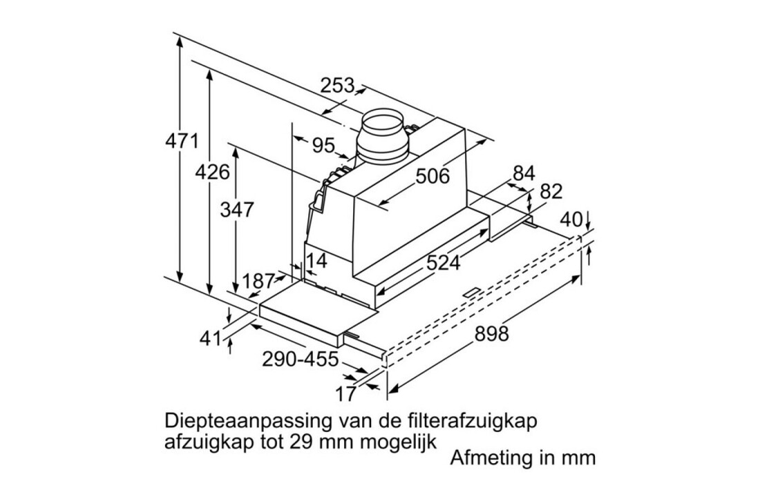 Siemens LI97SA531 - Vlakscherm afzuigkap