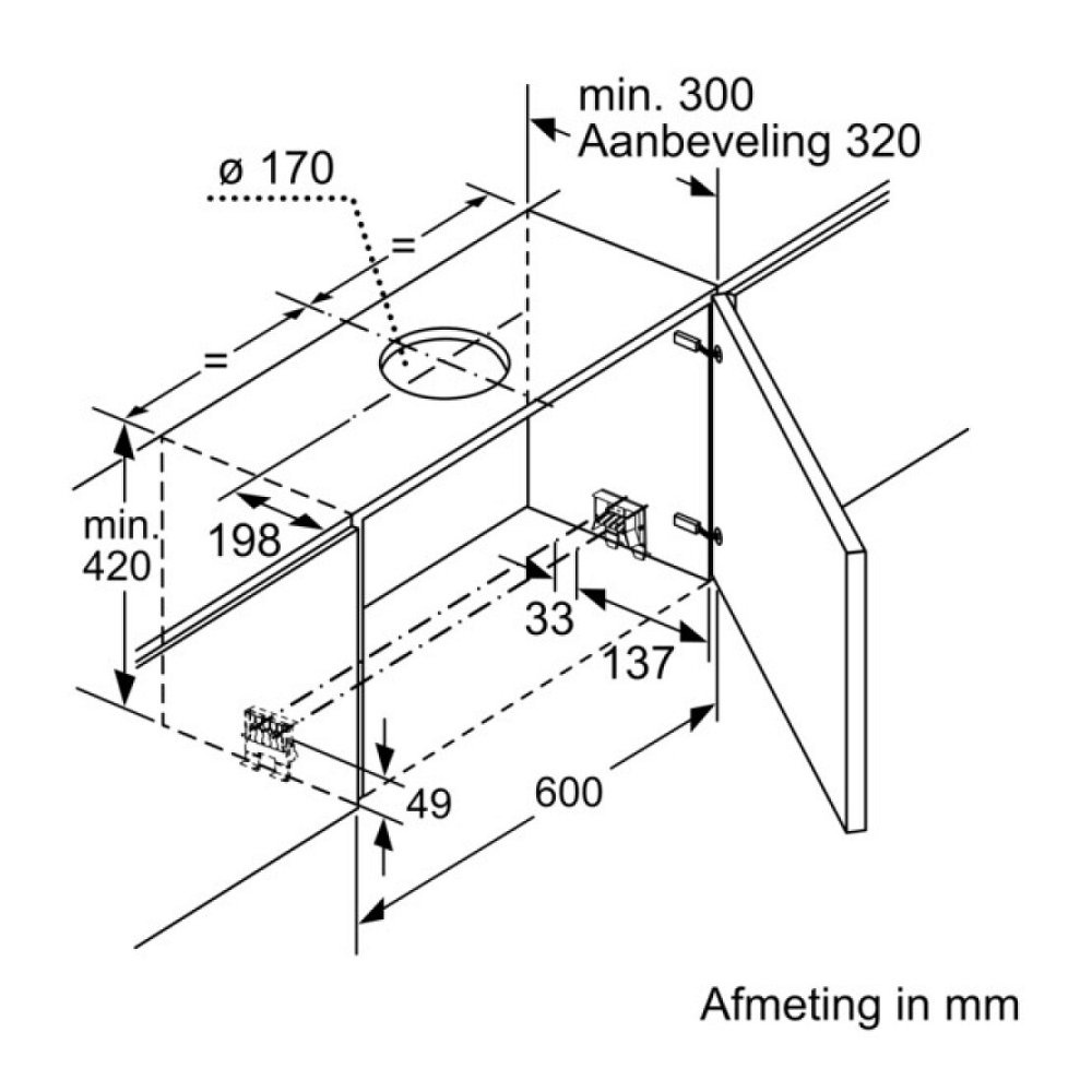 Siemens LI97SA531 - Vlakscherm afzuigkap